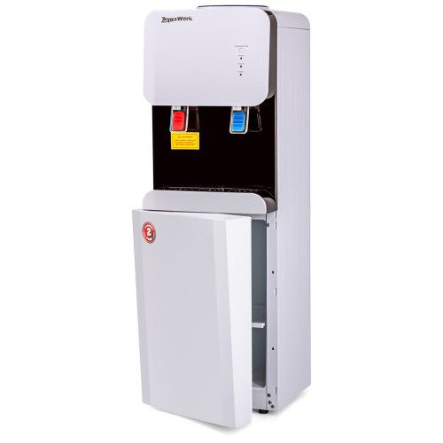 Напольный кулер Aqua Work 105LRX (26516) с холодильником (белый/черный) 