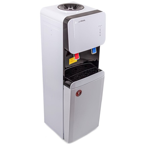 Напольный кулер Aqua Work 105LRX (26516) с холодильником (белый/черный) 4