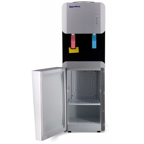 Напольный кулер Aqua Work 105LRX (26517) с холодильником (серебристый/черный) 3