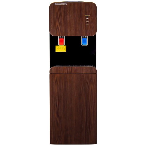 Напольный кулер Aqua Work 105-LRX (26518) с холодильником (черный/венге) 1
