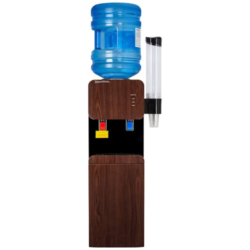 Напольный кулер Aqua Work 105-LRX (26518) с холодильником (черный/венге) 9