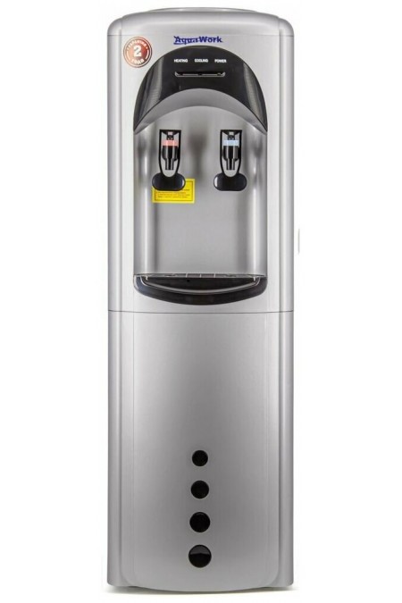 Напольный кулер Aqua Work 17LDR (25870) (серебристый/черный) 