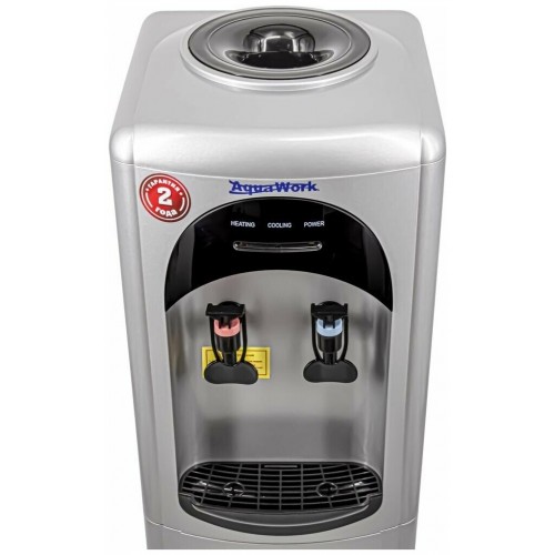 Напольный кулер Aqua Work 17LDR (25870) (серебристый/черный) 7