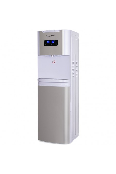 Напольный кулер Aqua Work QRB-72LDS (33352) (белый/серебристый) 1