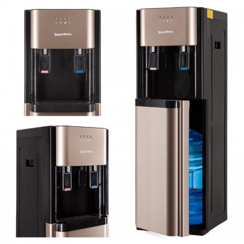 Напольный кулер Aqua Work QRB-72LDS (черный/серебристый) 1