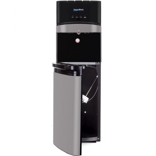 Напольный кулер Aqua Work QRB-73LDS (черный/серебристый) 