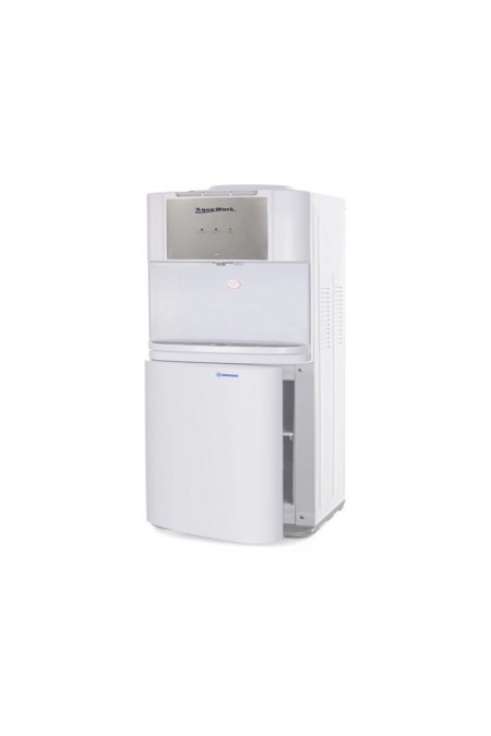 Напольный кулер Aqua Work QRB-84В с холодильником (33354) (белый) 