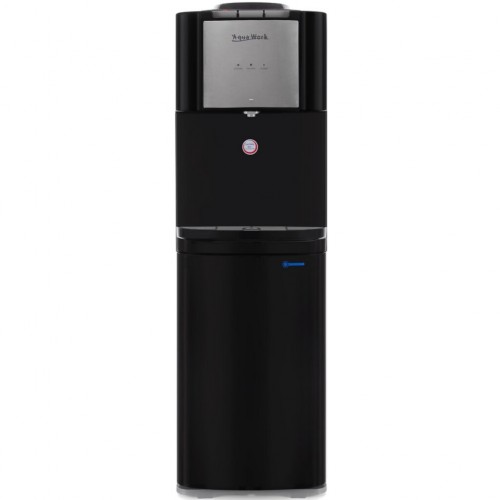 Напольный кулер Aqua Work QRB-84В с холодильником (33353) (черный) 