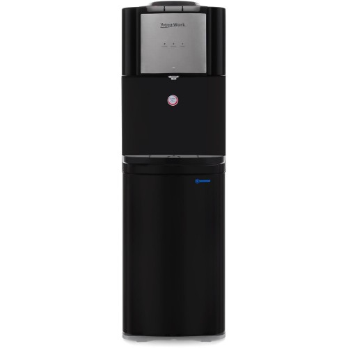 Напольный кулер Aqua Work QRB-84В с холодильником (33353) (черный) 1