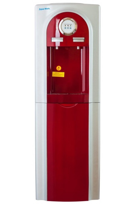 Напольный кулер Aqua Work YLR1-5-VB (20279) (красный/серебристый) 