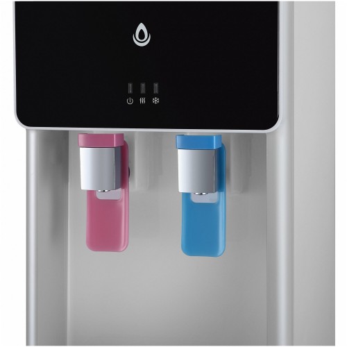 Напольный кулер HotFrost V 840 S (серебристый/черный) 2