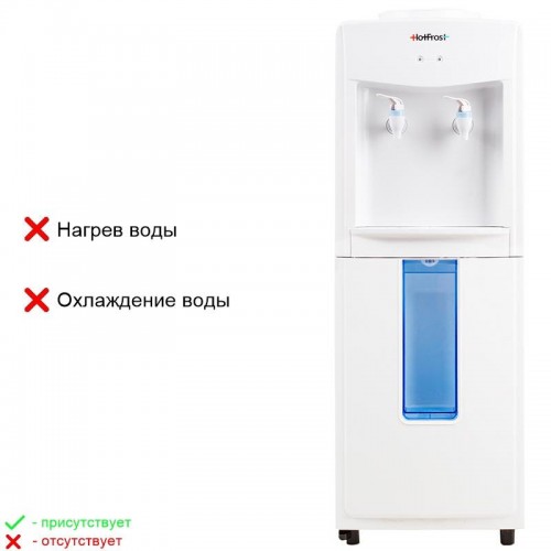 Напольный кулер HotFrost V118R (120311804) (белый) 5