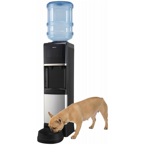 Напольный кулер HotFrost V1950N (черный/серебристый) 