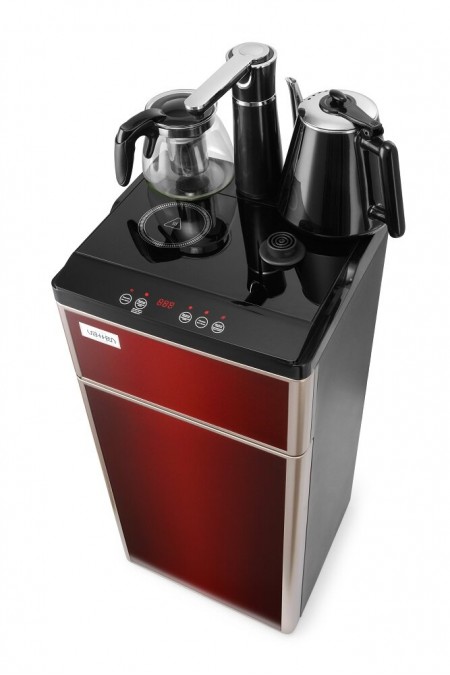 Напольный кулер Vatten L50RFAT (5729) (красный/черный) 4