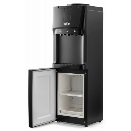 Напольный кулер Vatten V02NKB с холодильником (черный) 8