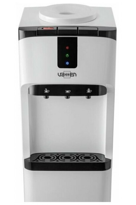 Напольный кулер Vatten V02WKB (белый/черный) 1