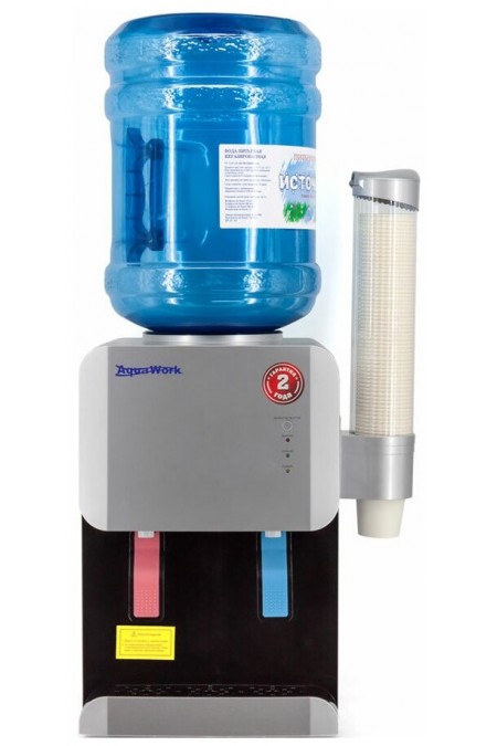 Настольный кулер Aqua Work AW 105TDR (24652) (серебристый/черный) 3