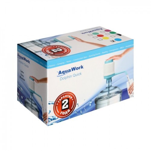 Помпа для воды Aqua Work Dolphin Квик (24546) (голубой/белый) 4