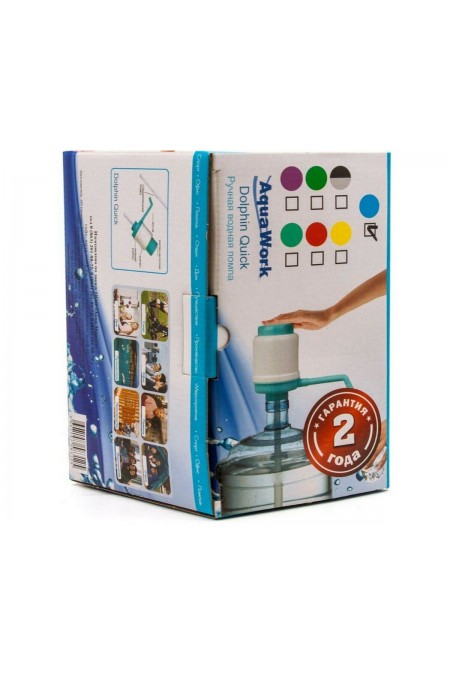 Помпа для воды Aqua Work Dolphin Квик (24546) (голубой/белый) 9