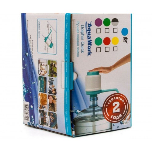 Помпа для воды Aqua Work Dolphin Квик (24546) (голубой/белый) 9