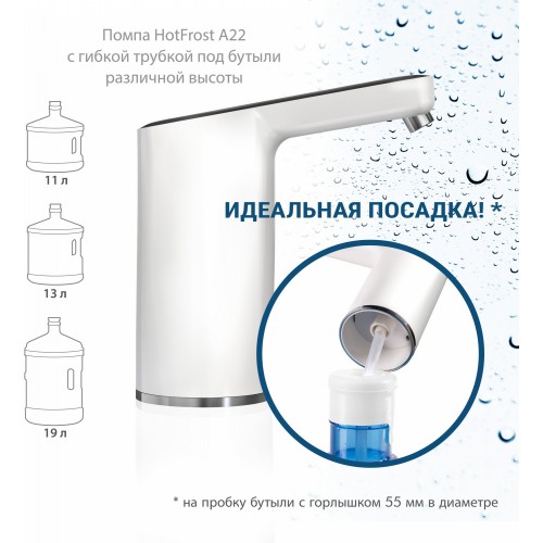 Помпа для воды Hotfrost A22 (230502201) (белый/черный) 2