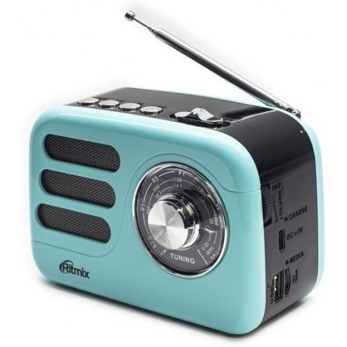 Радиоприемник Ritmix RPR-033 (бирюзовый) 