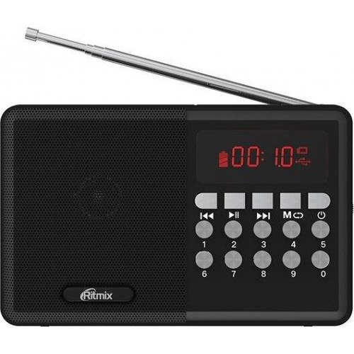 Радиоприемник Ritmix RPR-001 (черный) 4