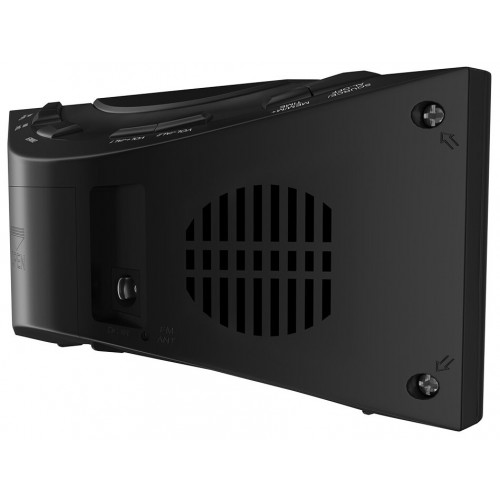 Радиобудильник Harper HCLK-1006 LED зеленые часы (черный) 8