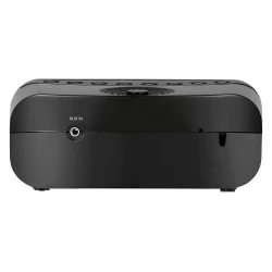 Радиобудильник Hyundai H-RCL221 LCD белые часы (черный)