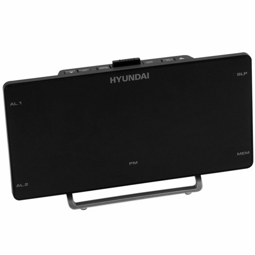 Радиобудильник Hyundai H-RCL246 LCD красные часы (черный) 4