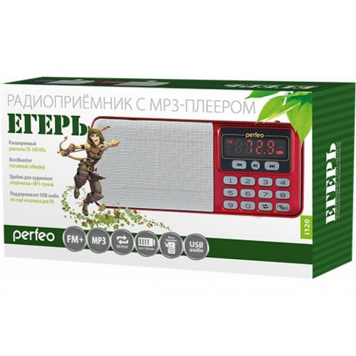 Радиобудильник Perfeo Егерь FM+ i120-BL (синий) 5