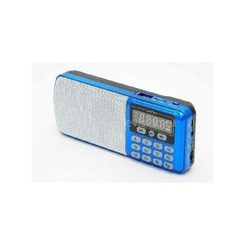 Радиобудильник Perfeo Егерь FM+ i120-BL (синий) 6
