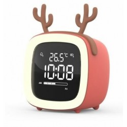 Радиобудильник SOUNDMAX SM-7014 (коралловый)
