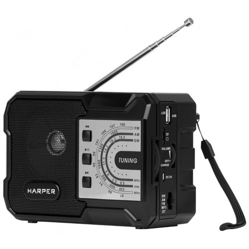 Радиоприемник Harper HRS-440 (черный) 1