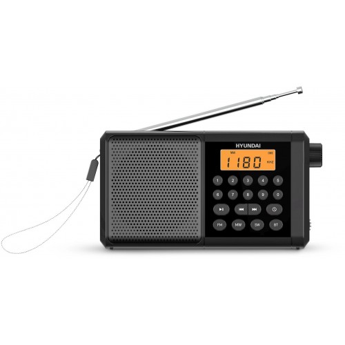 Радиоприемник Hyundai H-PSR115 (черный) 