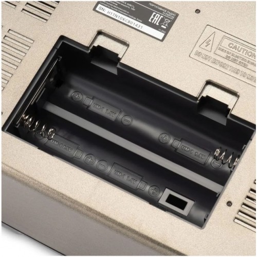 Радиоприемник Hyundai H-PSR156 (коричневый) 1