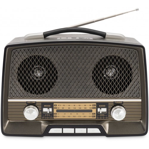 Радиоприемник Hyundai H-PSR156 (коричневый) 3