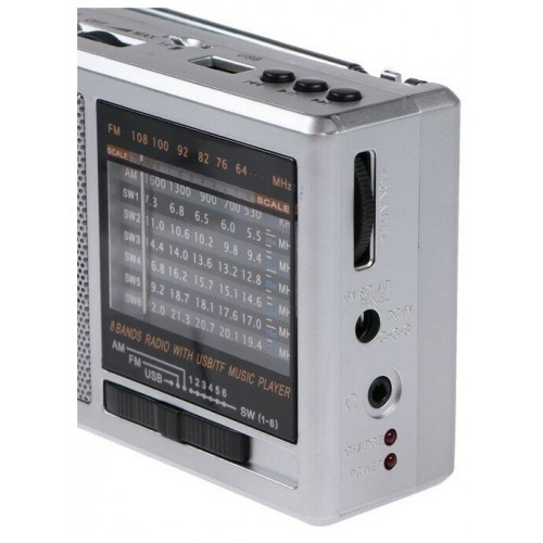 Радиоприемник Hyundai H-PSR160 (серебристый) 5