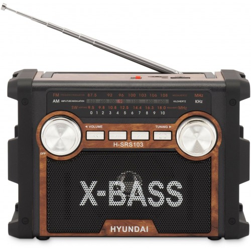 Радиоприемник Hyundai H-SRS103 (черный) 1