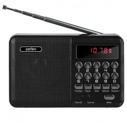 Радиоприемник Perfeo PALM FM+ i90-BL (PF-A4870) (черный)