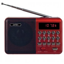 Радиоприемник Perfeo (PF_A4871) PALM (красный)