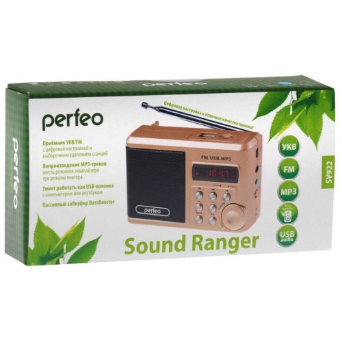 Радиоприемник Perfeo Sound Ranger PF-SV922 (черный) 6