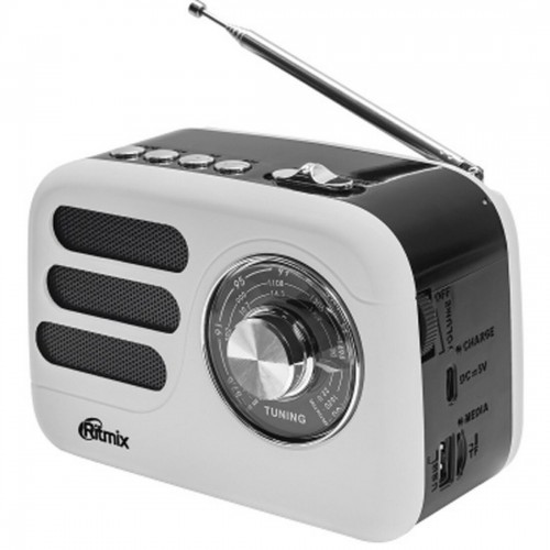 Радиоприемник Ritmix RPR-033 (белый/черный) 