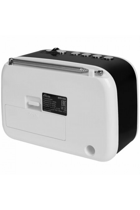Радиоприемник Ritmix RPR-033 (белый/черный) 2