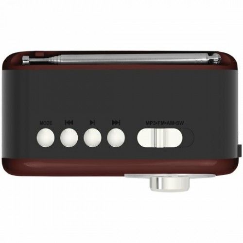 Радиоприемник Ritmix RPR-033 (коричневый) 