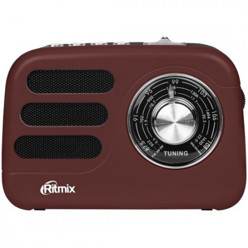 Радиоприемник Ritmix RPR-033 (коричневый) 2