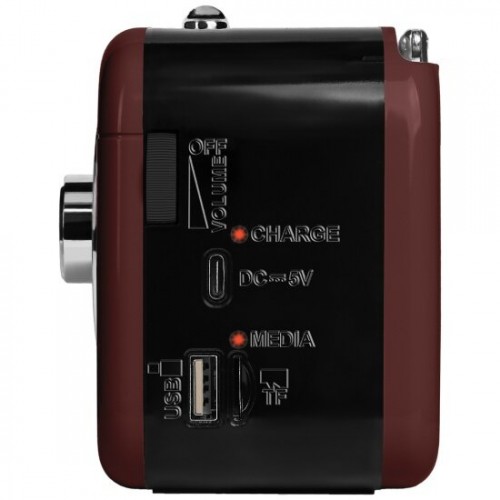 Радиоприемник Ritmix RPR-033 (коричневый) 4