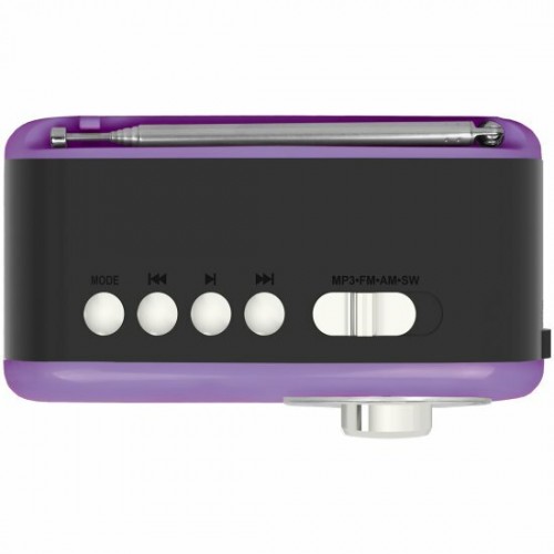 Радиоприемник Ritmix RPR-033 (лавандовый) 5