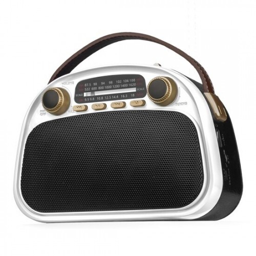 Радиоприемник Ritmix RPR-040 (белый/черный) 5