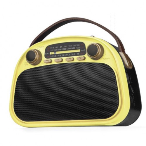 Радиоприемник Ritmix RPR-040 (желтый/черный) 